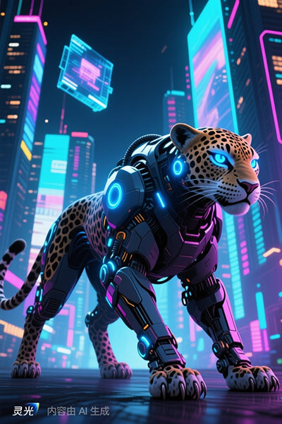 From Jungle to Neon: How a 9-Year-Old Used AI to Turn a Cheetah into a Cyberpunk Hero
