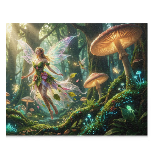 Forest Fairy Puzzle | Enchanted Mushroom Woodland Jigsaw