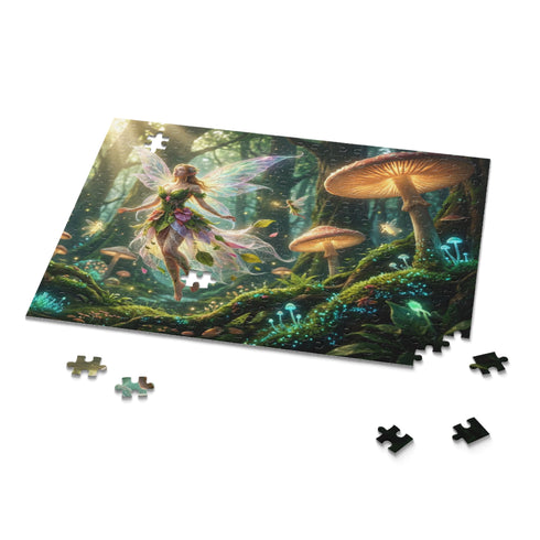 Forest Fairy Puzzle | Enchanted Mushroom Woodland Jigsaw